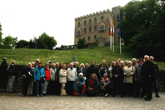 „Hinauf, hinauf zum Schloss“ - SPD Laudenbach